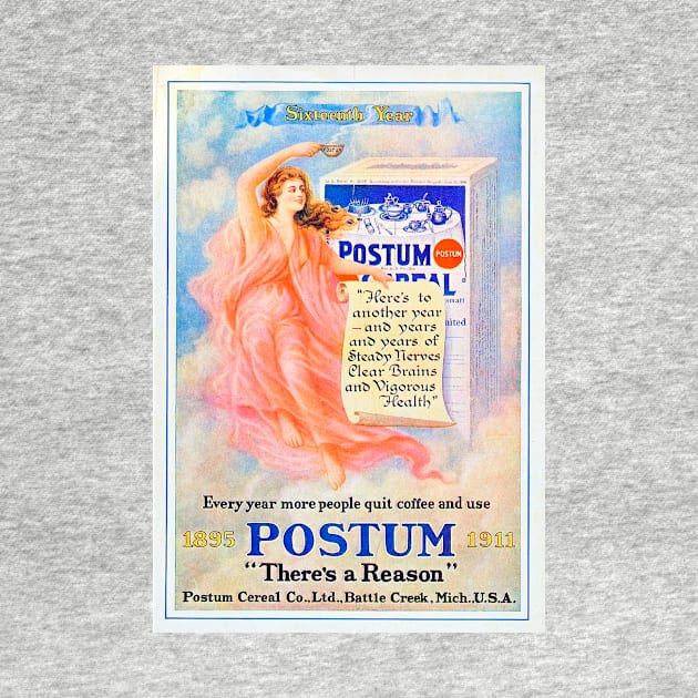 Postum Cereal Ad, 1911 by WAITE-SMITH VINTAGE ART